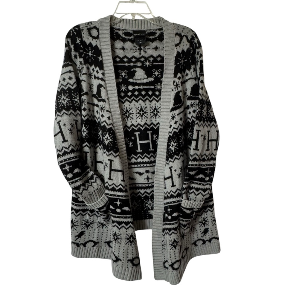 Harry Potter Hot Topic Open Front Cardigan Size Medium